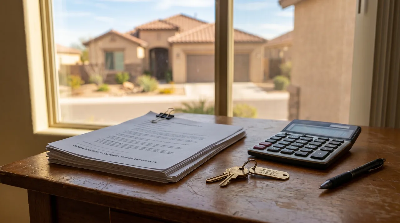 How Much Las Vegas Buyers and Sellers Pay in Closing Costs