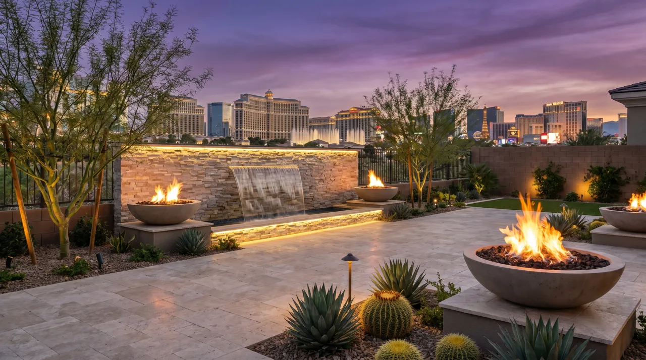Las Vegas Homes with Water Features: Fountains, Ponds, and Backyard Oases